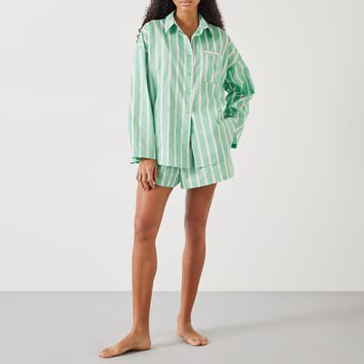 Green Adair Cotton Pyjama Set