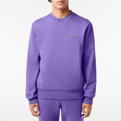 Purple Crew Neck Sweatshirt