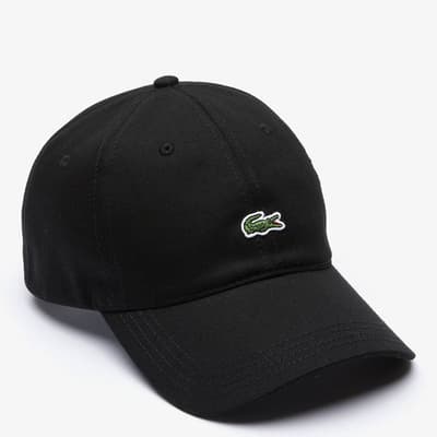 Black Cotton Cap