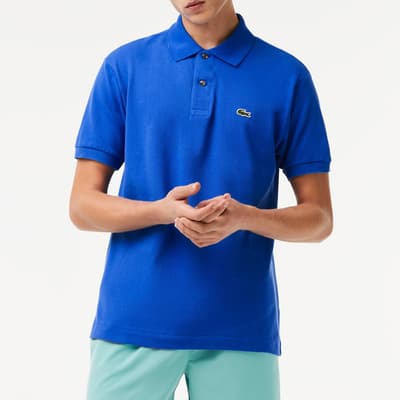 Navy Blue Short Sleeve Polo Shirt