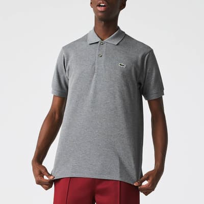 Dark Grey Short Sleeve Polo Shirt