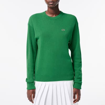 Green Long Sleeve Wool Jumper