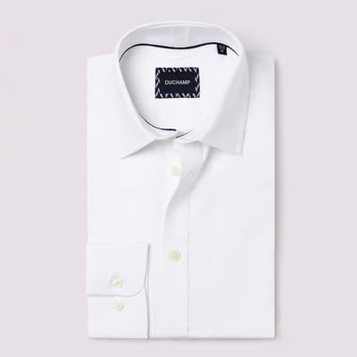 White Royal Oxford Cotton Shirt