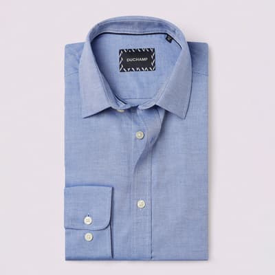 Blue Royal Oxford Cotton Shirt