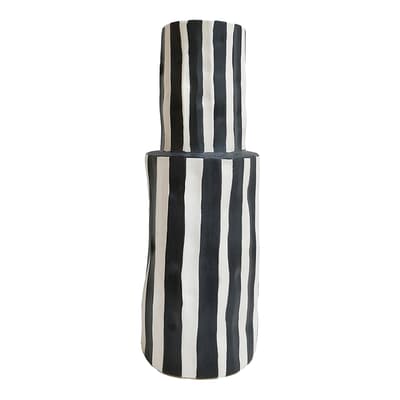 Weston Vase I, Black/White