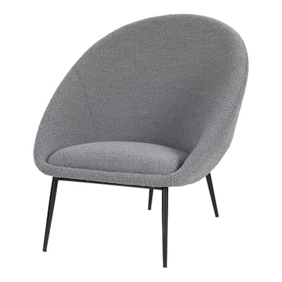 Ovalo Occasional Chair, Grey