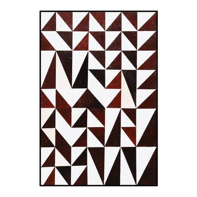 Abstract Triangles Painting