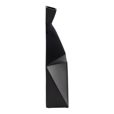 Allen Vase, Black, Black