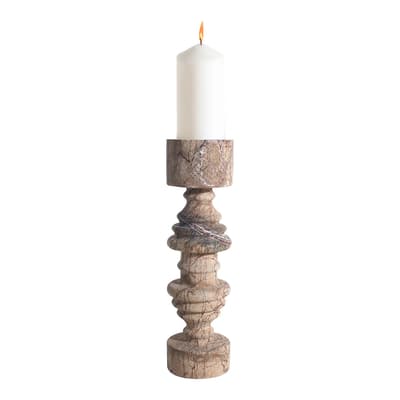 Elm Marble Candle Holder