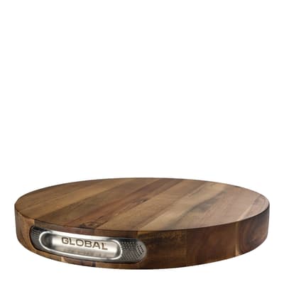 Global Pro Round Cutting Board 35cm Dia