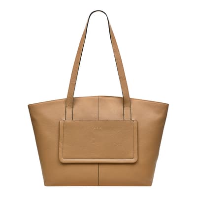 Dark Butter Sycamore Grove Medium Ziptop Tote