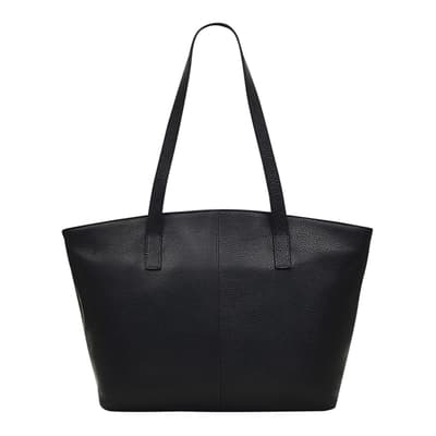 Black Sycamore Grove Medium Ziptop Tote