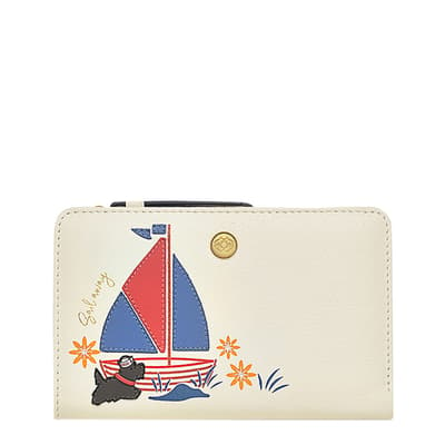 Chalk Sail Away Medium Bifold Purse