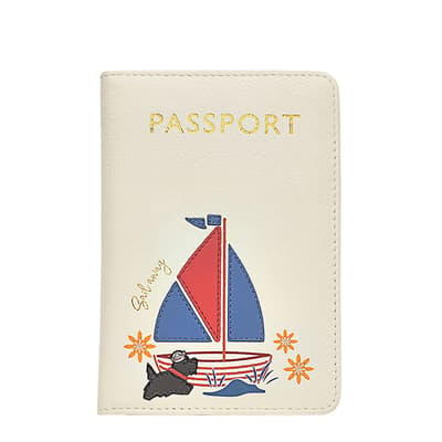 Chalk Sail Away Passport Cover