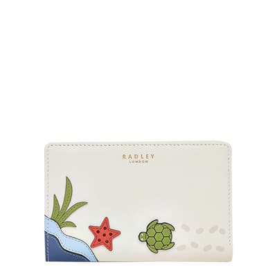 Chalk Seas The Day Medium Bifold Purse