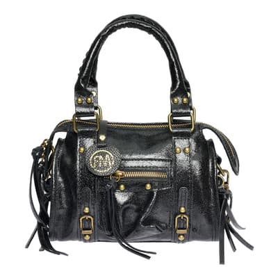 Roberta M Black Crossbody Bag