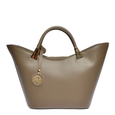 Roberta M Grey Tote Bag