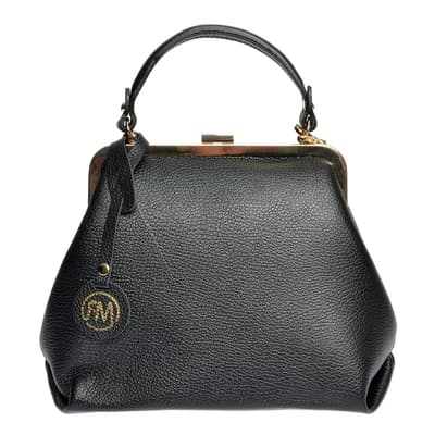 Roberta M Black Crossbody Bag