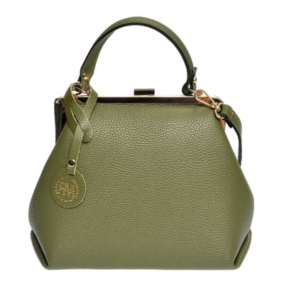 Roberta M Green Crossbody Bag