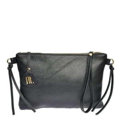 Anna Luchini Black Crossbody Bag