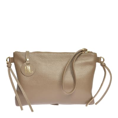 Anna Luchini Grey Crossbody Bag