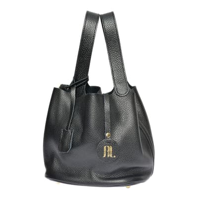 Anna Luchini Black Handbag