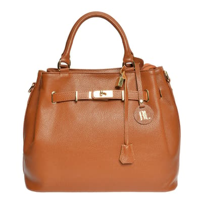 Anna Luchini Brown Handbag