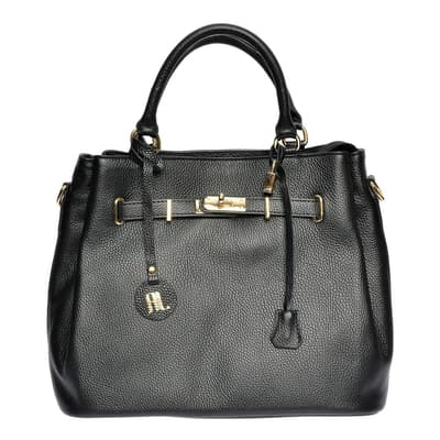 Anna Luchini Black Handbag