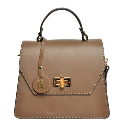 Anna Luchini Brown Handbag