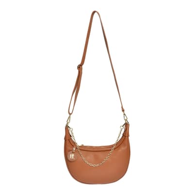 Anna Luchini Brown Crossbody Bag