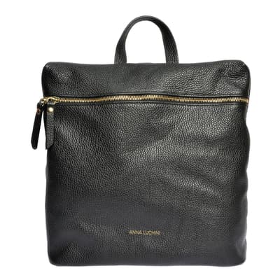 Anna Luchini Black Shoulder Bag