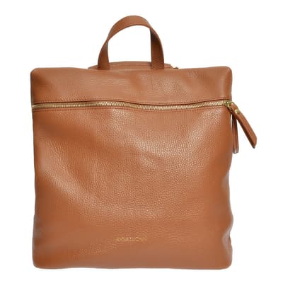 Anna Luchini Brown Shoulder Bag