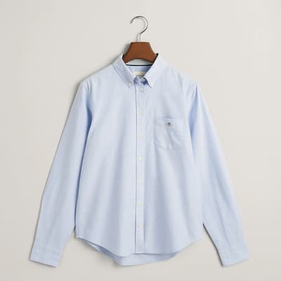 Blue Oxford Cotton Shirt