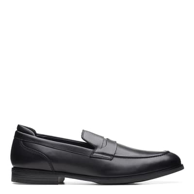 Men's Black Bradish Ease Leather Loafers