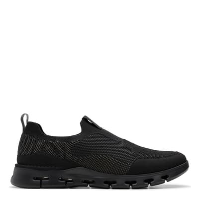 Men's Black Nature X Ease Combination Slip On Trainers