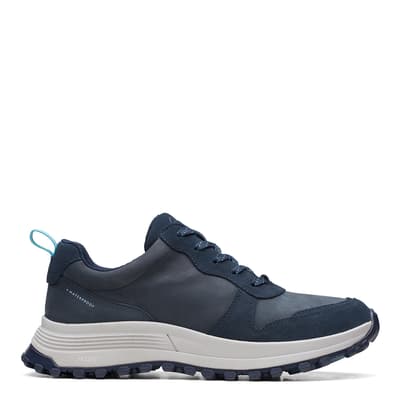 Women's Navy ATL Trek Free Waterproof Nubuck Trainers