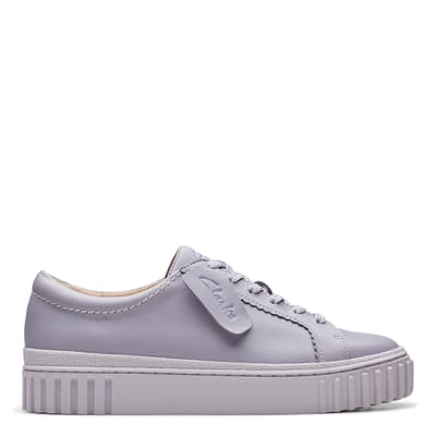 Women's Lilac Mayhill Walk Leather Trainers