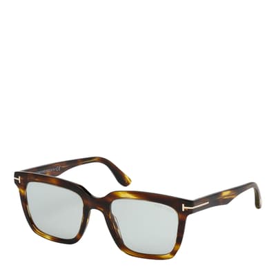 Tortoise Men's Tom Ford Sunglasses 53mm