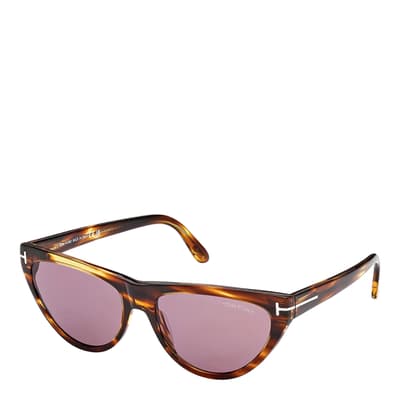 Brown Women's Tom Ford Sunglasses 56mm