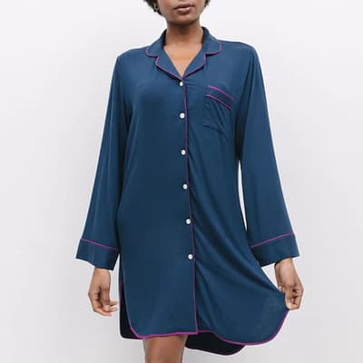 Blue Southbank Liva Modal Jersey Nightshirt