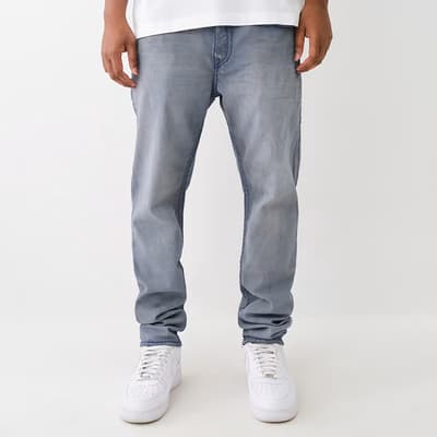 Grey Rocco Super T Flap 32In Stretch Jeans