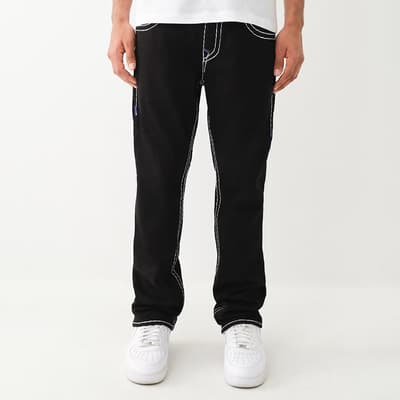 Black Ricky Super T Flap Stretch Jeans