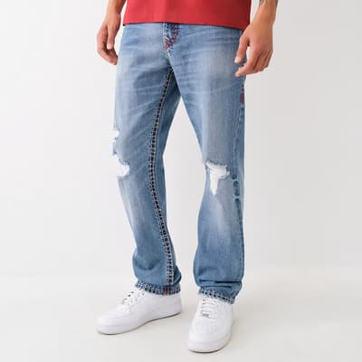 Light Blue Ricky Super T Flap Stretch Jeans