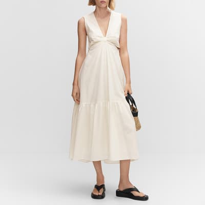 Ecru Maxi Dress