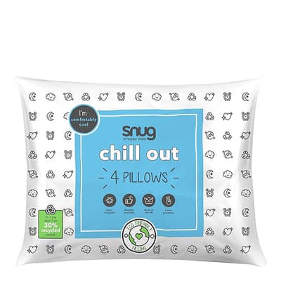 Snug Chill Out Pillows 4 Pack