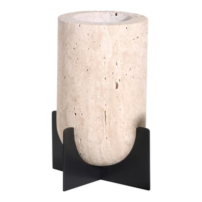 Berkley I vase, Beige & Black /Large