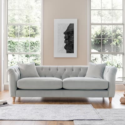 SAVE  £1340 - The Soho Large Sofa, Velvet Chalk