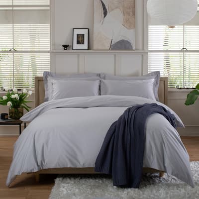 1000TC Double Duvet Cover, Platinum