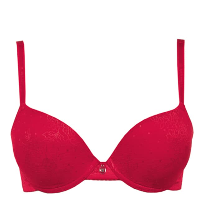 Triumph Red Cool Sensation Push-Up Bra