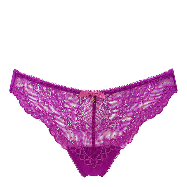 Gossard Purple Superboost Lace Thong